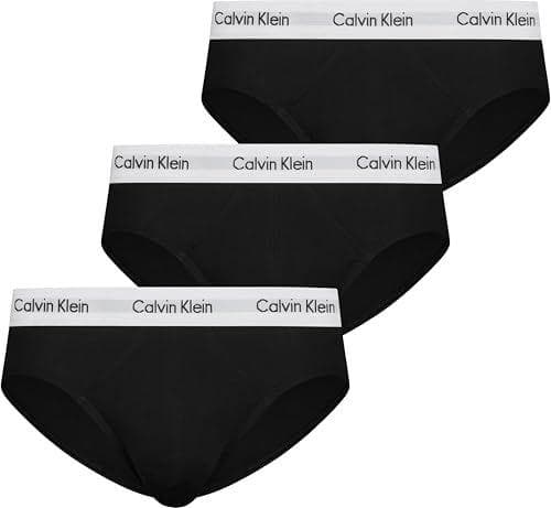 Calvin Klein - Pack de 3 calzoncillos brief de tiro medio 