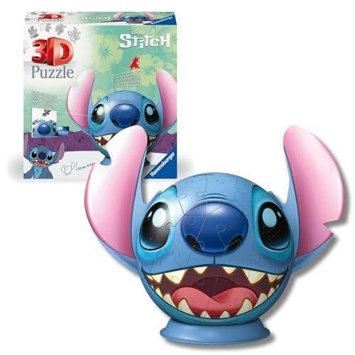Ravensburger - Puzzle 3D para niños de Disney: Lilo Y Stitch 
