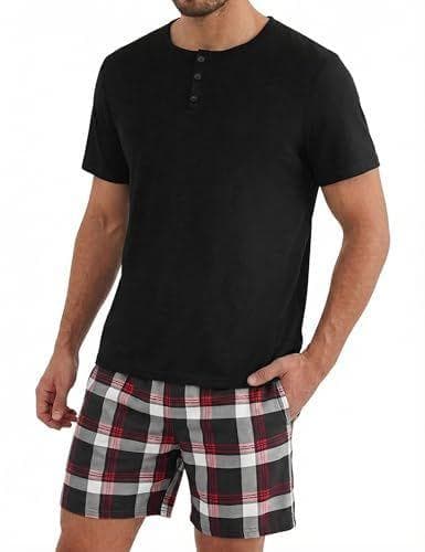 Uniexcosm - Pijama de verano para hombre 