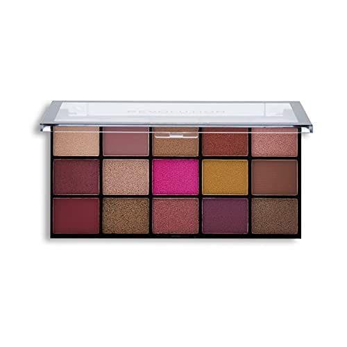 Makeup Revolution - Paleta de sombras de ojos, 15 Sombras