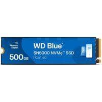 Disco Duro Western Digital 500GB NVMe 5000MB/s WD Blue SN5000 + Software Monitorización