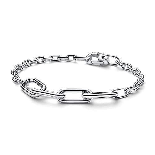 PANDORA ME - Pulsera de plata de ley con eslabones