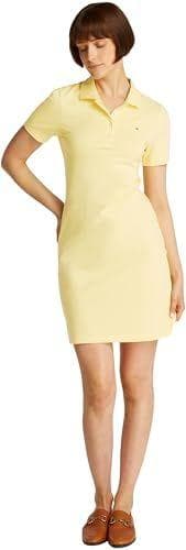 Tommy Hilfiger - Vestido tipo polo slim fit para mujer