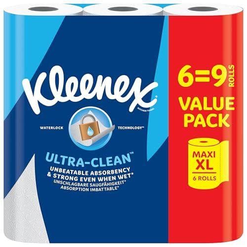 Kleenex - 9 maxi rollos de cocina