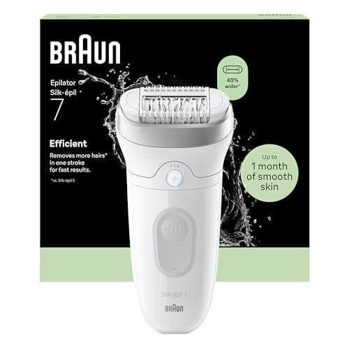 Braun - Depiladora eléctrica para mujer Silk·épil 7 