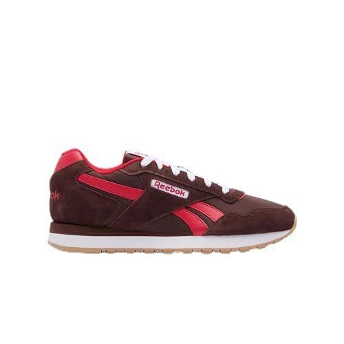 Reebok Zapatillas Glide Unisex, Campus Brown/Vector Rojo/Blanco, Talla 44 EU, Campus Brown Vector Red White, 44 EU