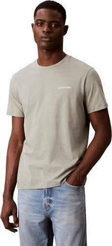 Calvin Klein - Camiseta de manga corta con cuello redondo