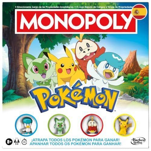 Hasbro Gaming - Monopoly Edición Pokémon 