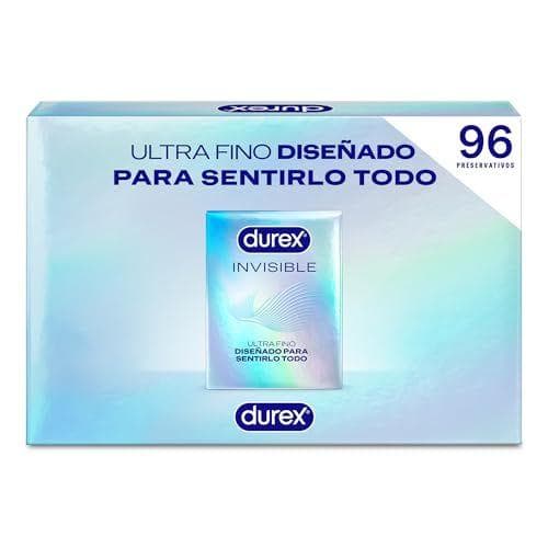 Durex - Pack de 96 preservativos invisible | Ultra fino