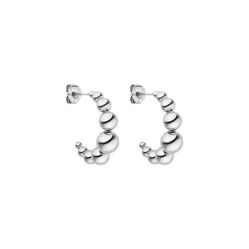 PURELEI Bubbly - Pendientes de acero inoxidable para mujer
