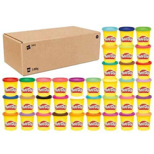 Play-Doh - Megapack de 36 botes de plastilina 