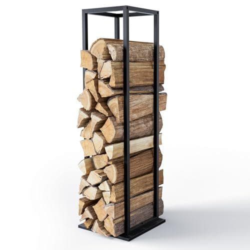VOUNOT - Soporte de madera vertical de metal 
