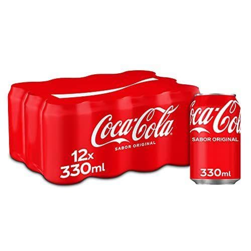Coca-Cola - Pack de 12 latas de refresco de cola