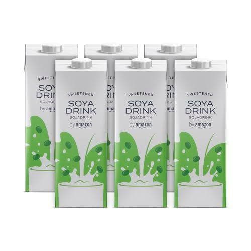 By Amazon - Bebida de soja con azucar (6 x 1L)