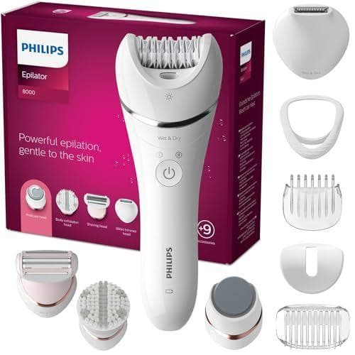 Philips - Depiladora para mujer | Serie 8000