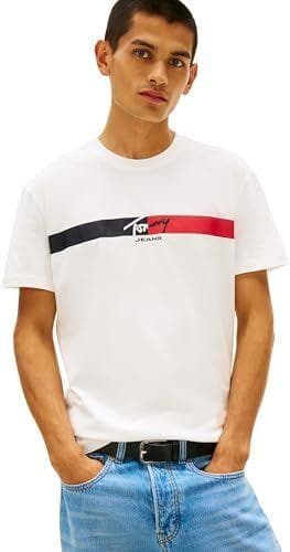 Tommy Jeans - Camiseta de manga corta para hombre