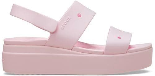 Crocs Brooklyn 4u - Sandalias para mujer con base ligera de croslite