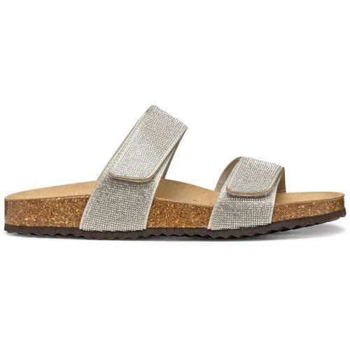 Geox - Sandalias planas para mujer | Transpirables 