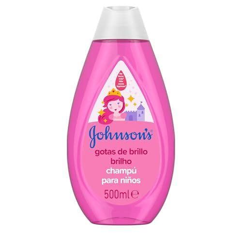 JOHNSON’S Kids - Champú hidratante con aceite de argán y proteínas de seda