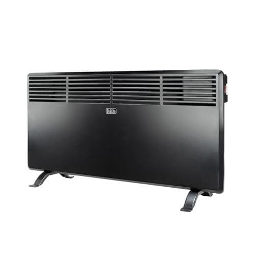 Black+Decker - Emisor Térmico 1800W, Pantalla Digital, IP24, Hasta 18m²