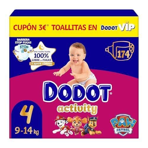 Dodot - Pañales bebé Activity | Talla 4 (9-14 kg)