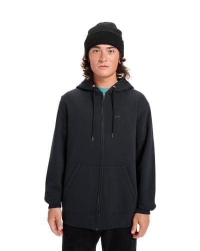 QuiksilverSalt Water Zip - Sudadera con Capucha y Cremallera - Hombre - Negro.