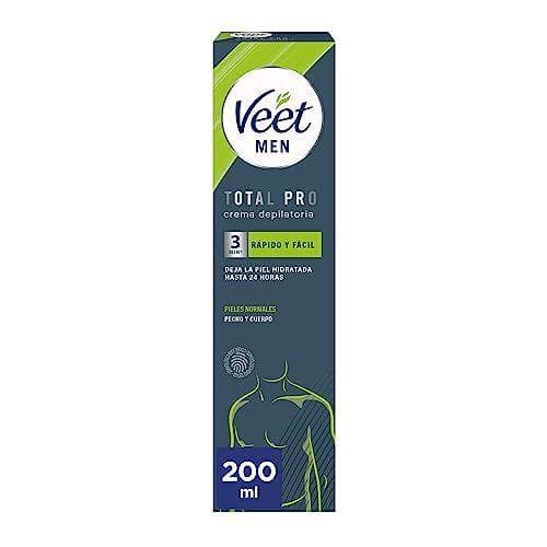 Veet - Crema depilatoria masculina para el cuerpo | Piel normal