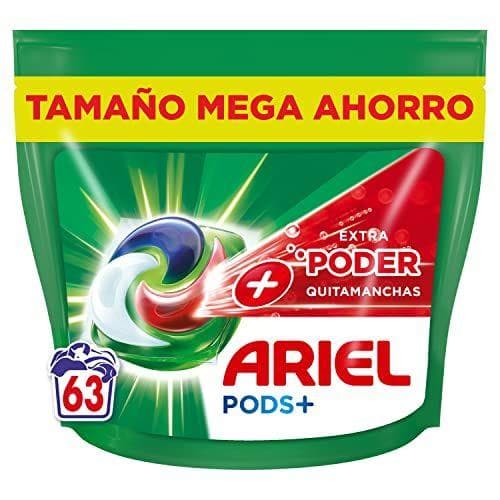 Ariel All-in-One - Detergente para la lavadora en capsulas/Pastillas, 63 Lavados