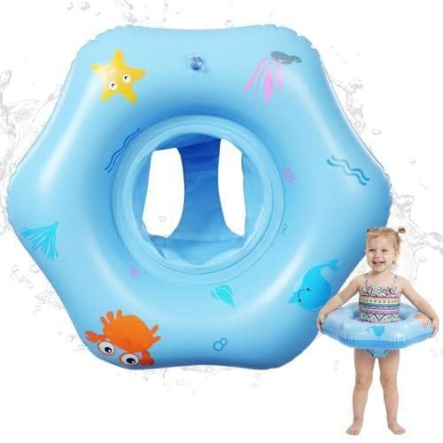 Ninonly - Flotador para bebé con asiento de seguridad 