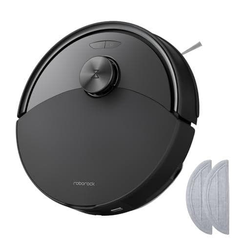 roborock Q10 S5 Set Robot Aspirador y Fregasuelos Succión de 10000 Pa | Robot Vacuum con Doble Sistema Antienredos, Navegación PreciSense LiDAR, Evitación de Obstáculos Reactive Tech, Negro