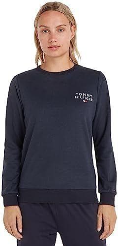 Tommy Hilfiger - Sudadera sin capucha para mujer