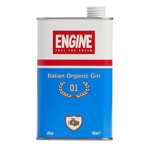 Engine Italian Organic - Botella de ginebra ecológica
