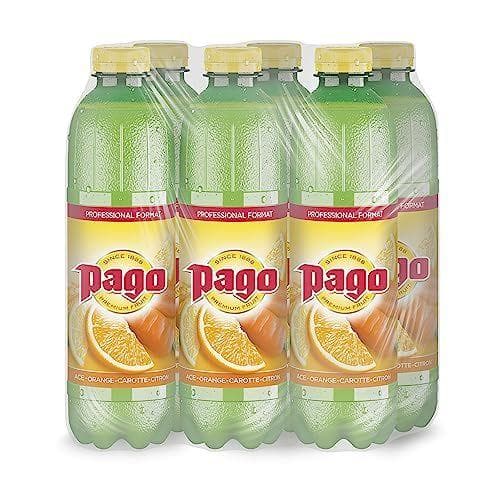 Zumos Pago - Pack de 6 botellas de bebida de frutas 