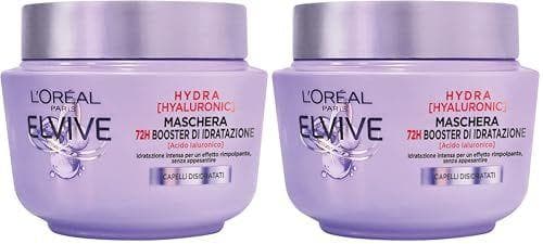 L'Oreal Paris -  Pack de dos mascarillas hidratantes para el cabello 