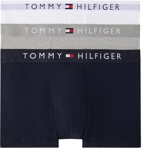 Tommy Hilfiger - Pack de 3 calzoncillos bóxer para hombre