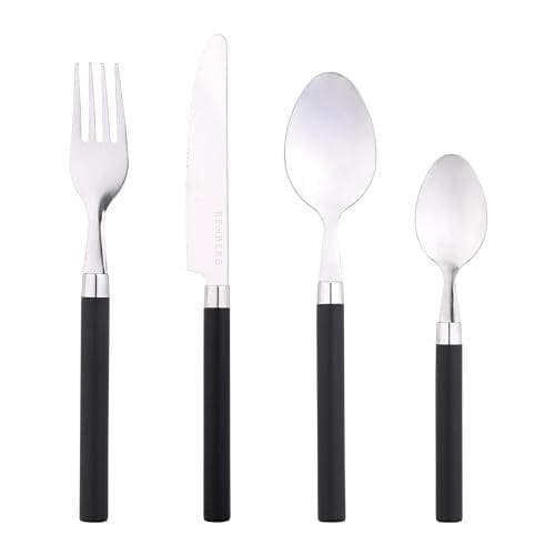 RB RENBERG - Set de cubertería 24 piezas para 6 servicios 