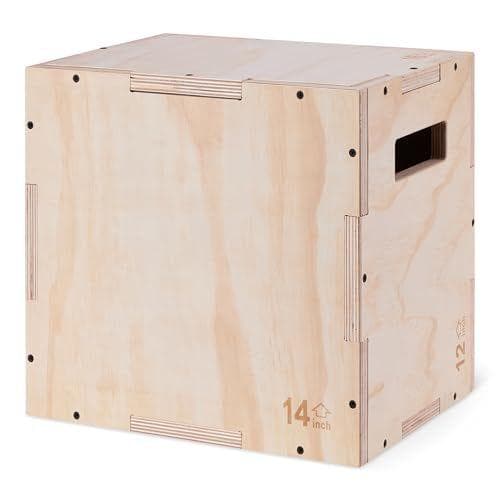 Amazon Basics - Caja pilométrica de salto para gimnasio en casa