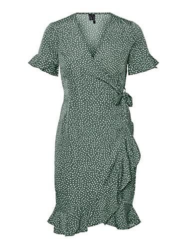 Vero Moda - Vestido corto de manga corta 