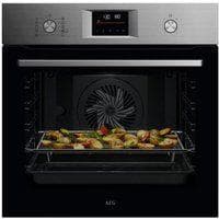 Horno eléctrico AEG OS6PB51AM 71L Inox con sonda térmica, AirFry y limpieza pirolítica