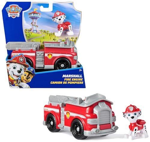 Paw Patrol Patrulla Canina - Camión Bomberos y Figura Marshall 