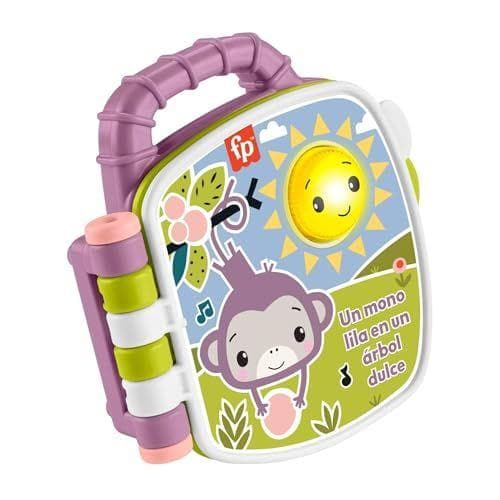 Fisher-Price - Libro de cuentos musical del Monito morado
