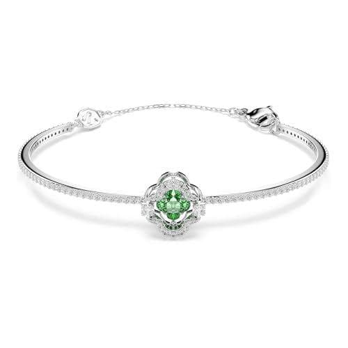 Swarovski - Brazalete de tallas mixtas y baño de rodio | Colección: Una Angelic
