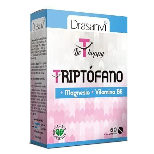 Triptofano Drasanvi - 60 comprimidos para el descanso diario | Sin gluten