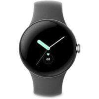 Google Pixel Watch 4G LTE Bluetooth NFC GPS 41mm AMOLED Plata Correa Carbón S/L 5ATM SpO2