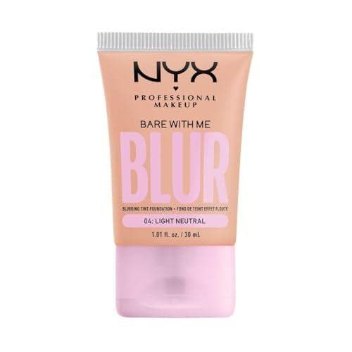 NYX Professional Makeup Bare - Base de maquillaje difuminadora | Cobertura media modulable 
