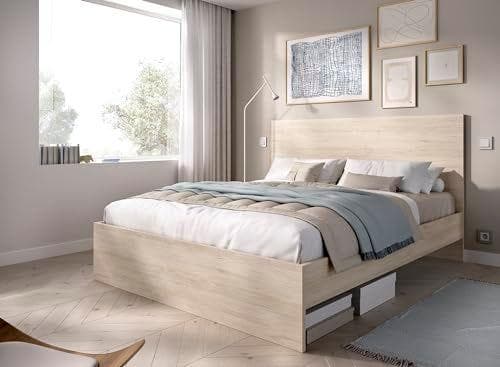 DEKIT Grupo RIMOBEL Lago - Cama para dormitorio 135/140X190