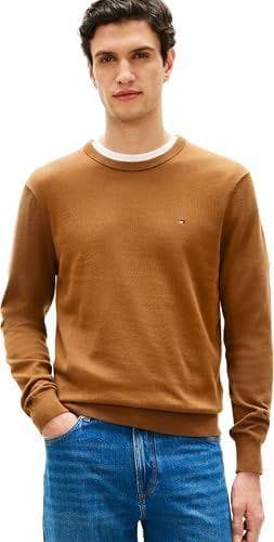 Tommy Hilfiger - Jersey de cuello redondo para hombre
