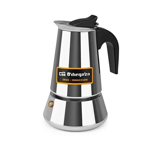 Orbegozo - Cafetera italiana de acero inoxidable