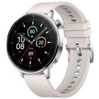 OnePlus Watch 3 GPS NFC 43mm AMOLED Plata Correa Blanca M Resistencia Agua 5ATM+IP68