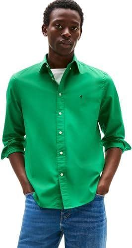 Tommy Hilfiger - Camisa fit para hombre